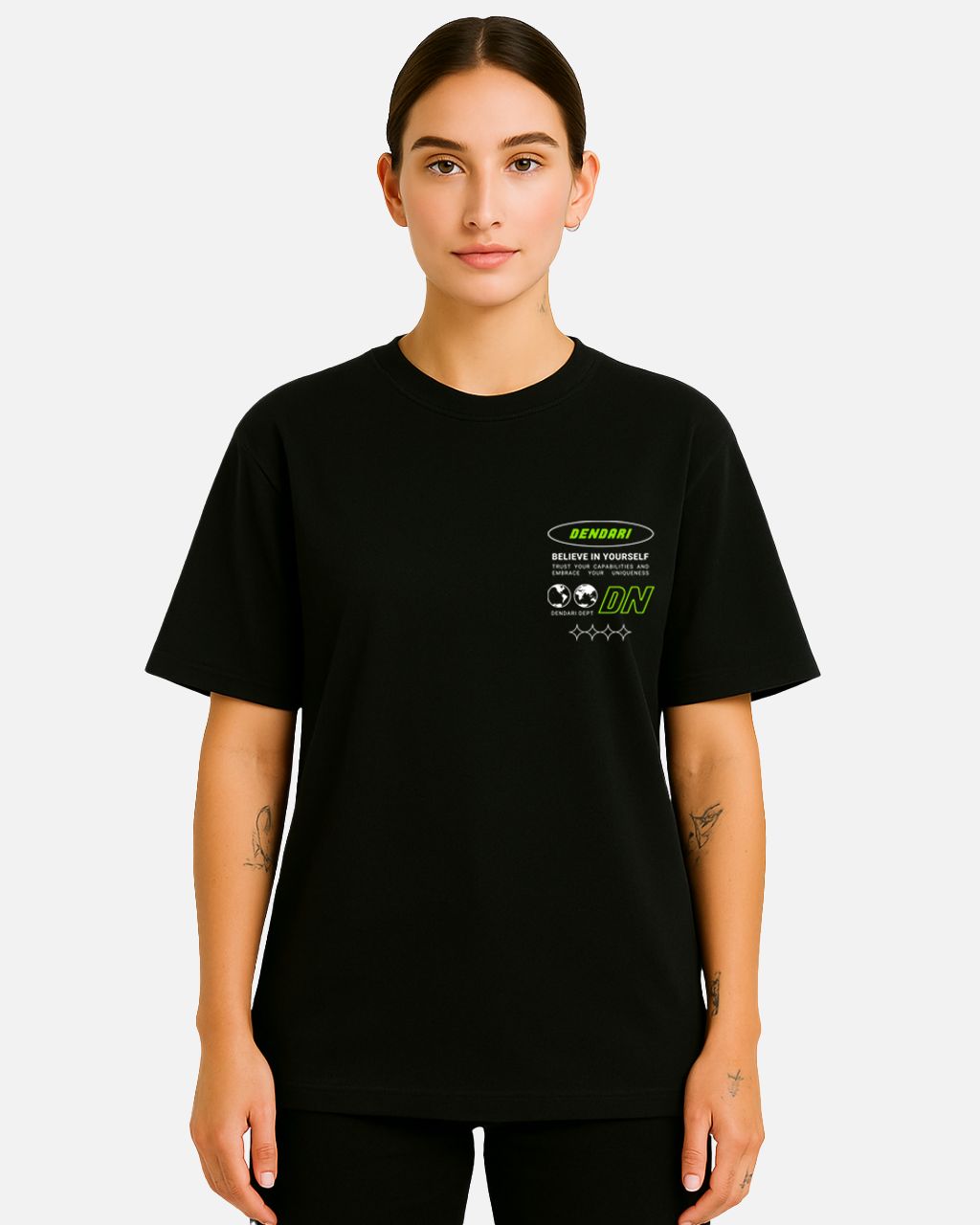Camiseta Oversize 200Gr Green Sculp
