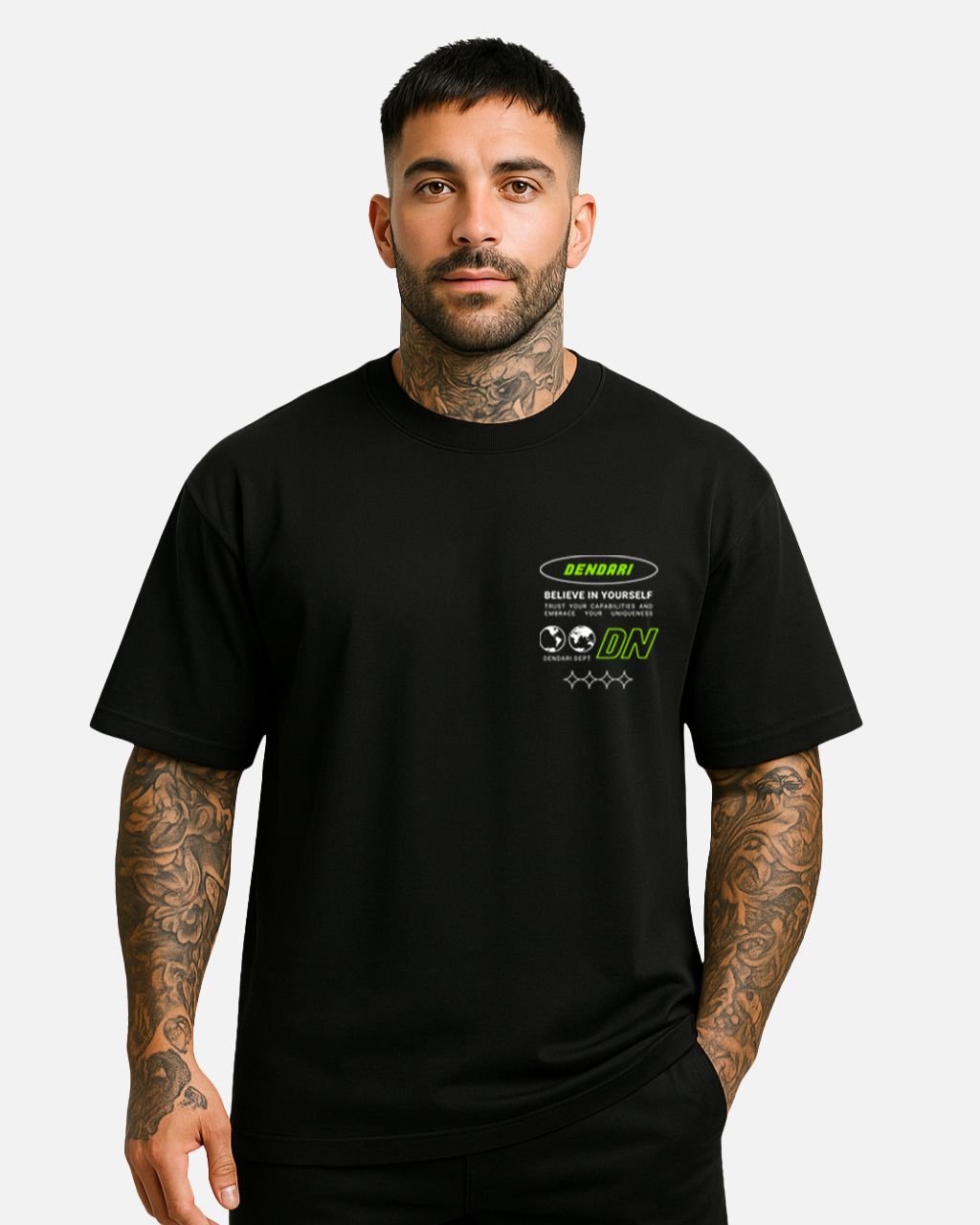 Camiseta Oversize Premium 200Gr Green Sculp