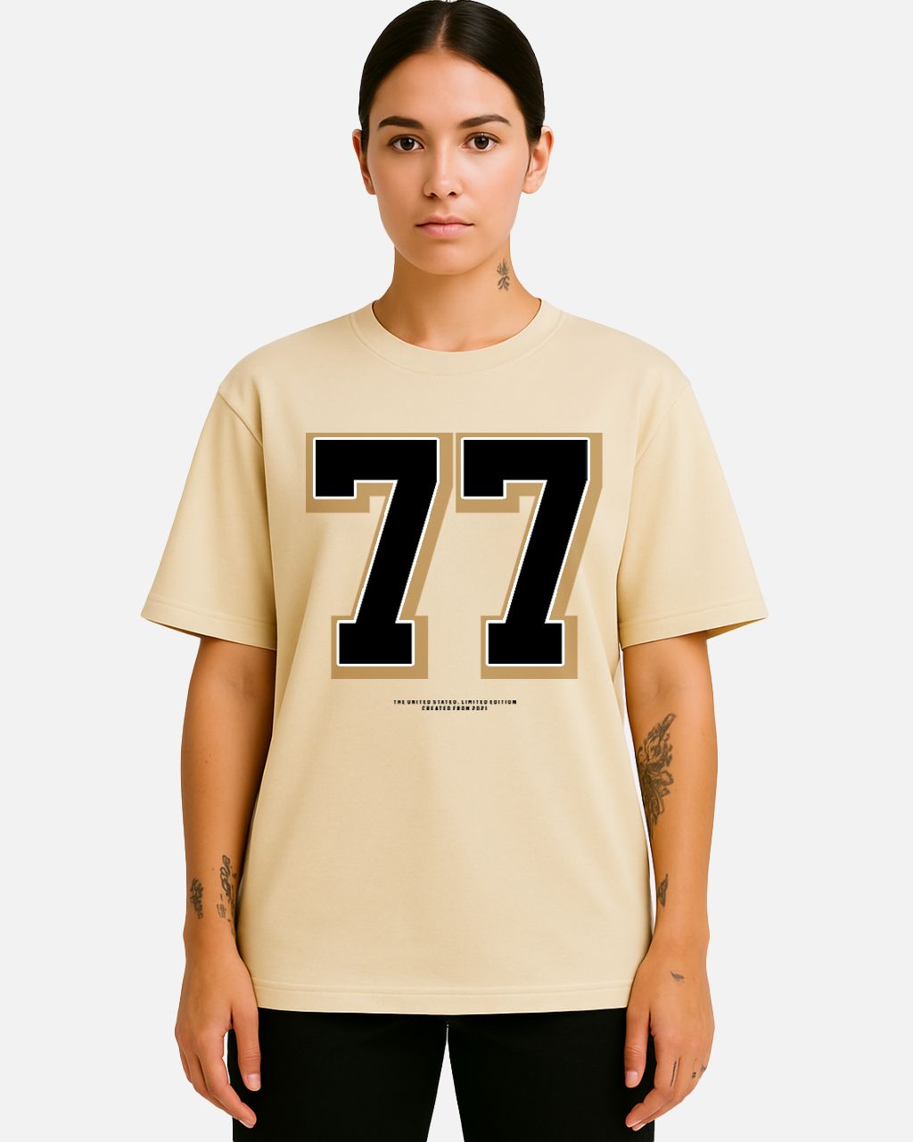 Camiseta Oversize 200Gr United 77