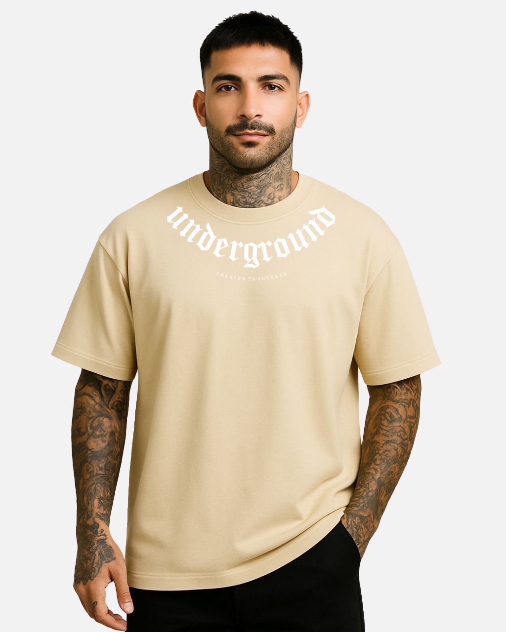 Camiseta Oversize Premium 200Gr Undergraund Byg