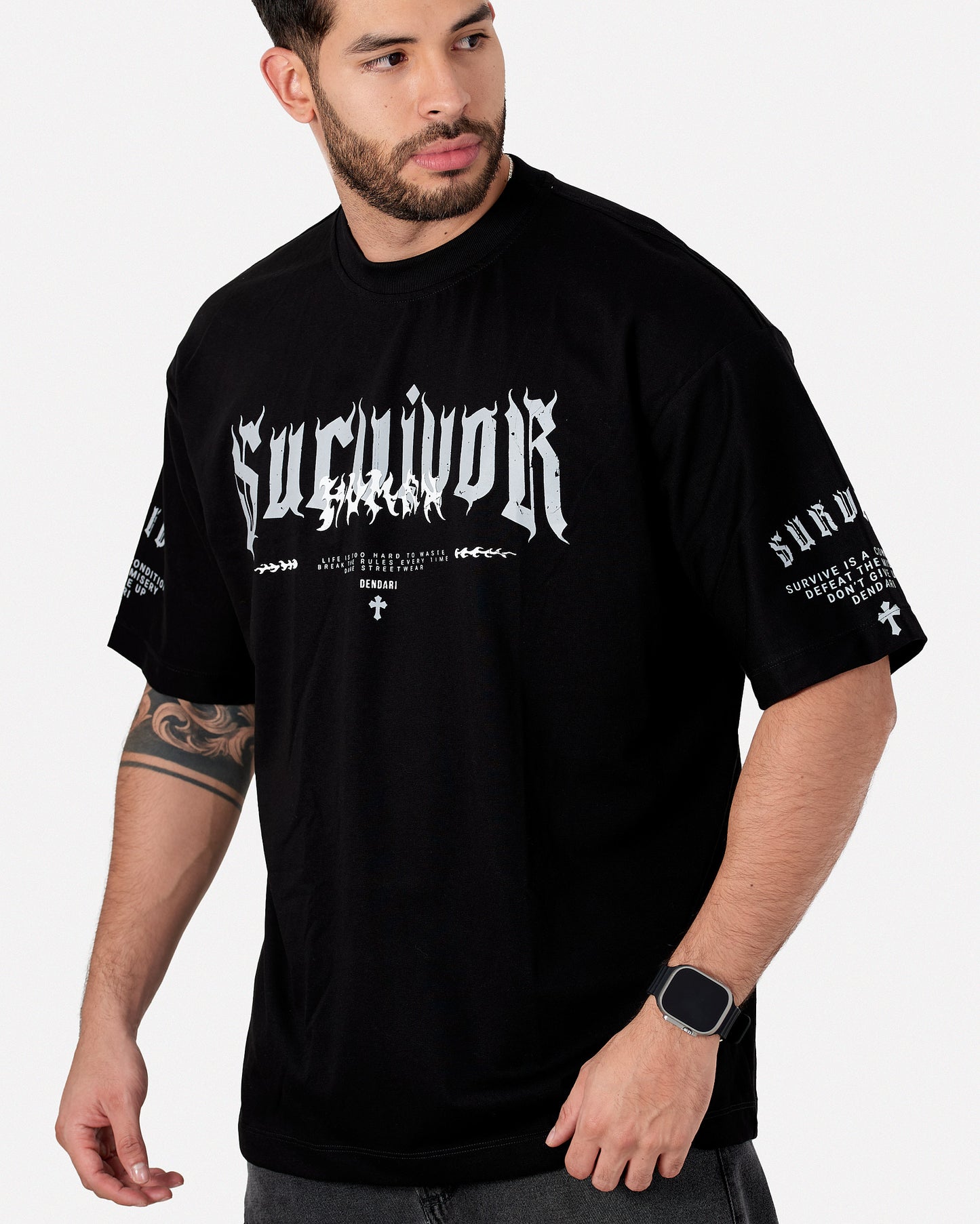Camiseta Oversize Survivor 200Gr