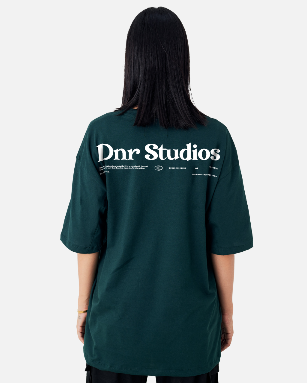 Camiseta Oversize 200Gr  Dnr Studios