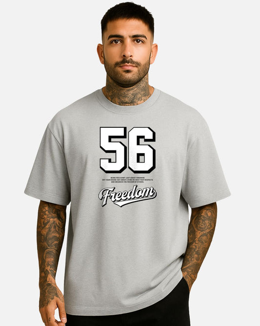 Camiseta Oversize Premium 200Gr Freedom 66