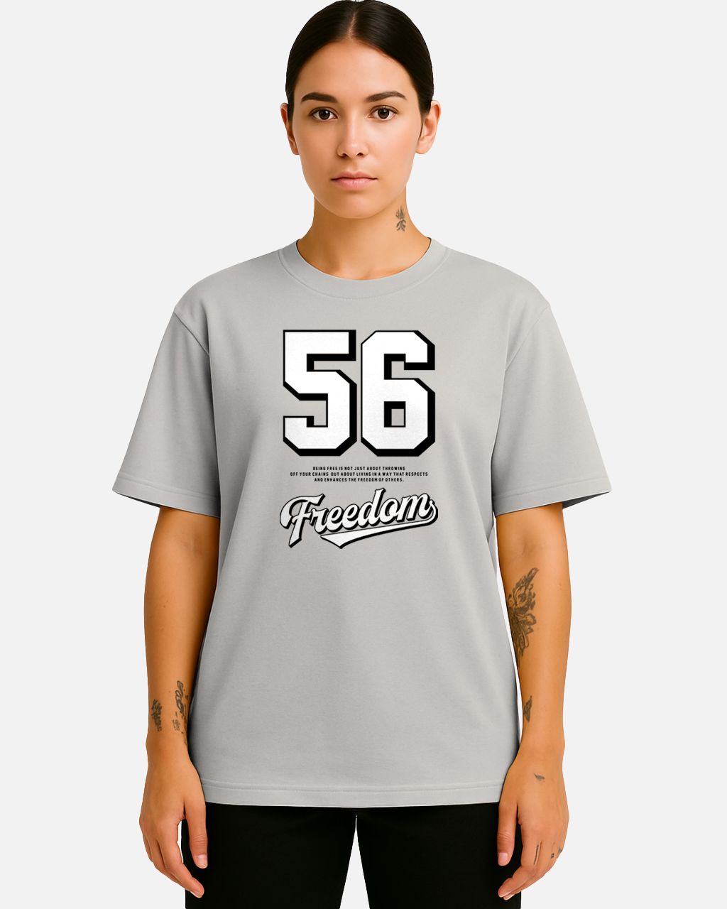 Camiseta Oversize 200Gr Fredoom 56