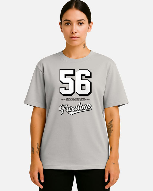 Camiseta Oversize 200Gr Fredoom 56