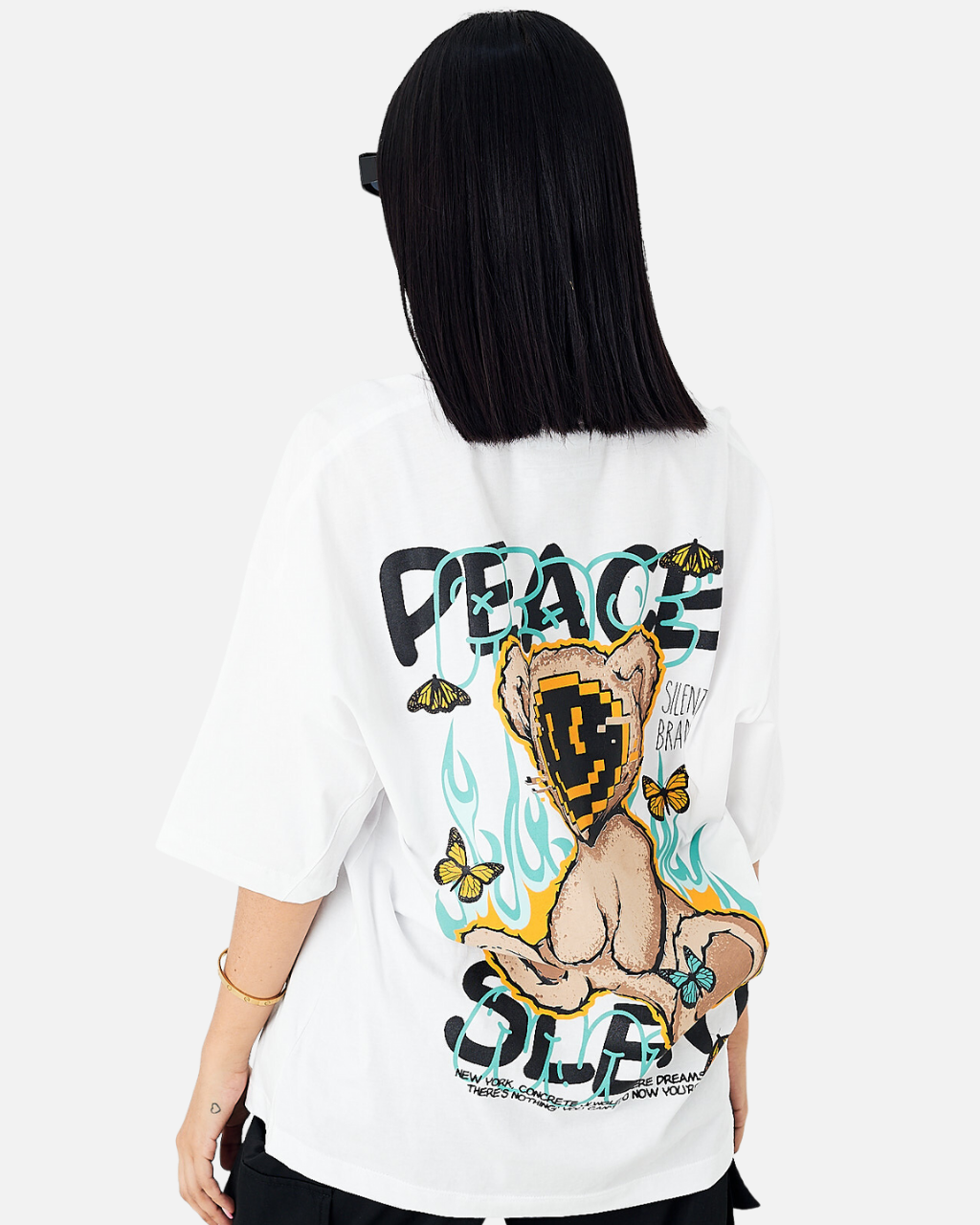 Camiseta Oversize 155Gr  Peace