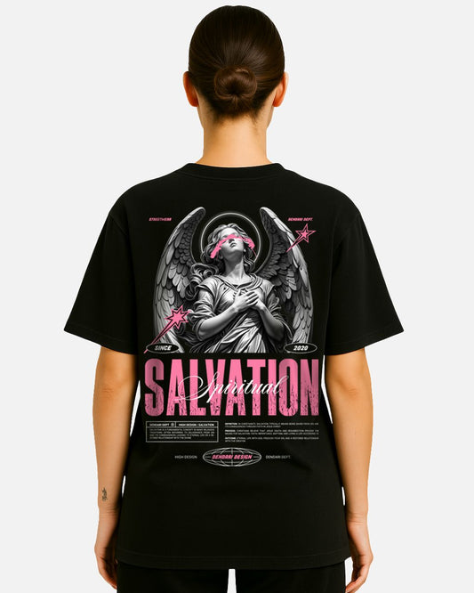 Camiseta Oversize 200Gr Angel Pink
