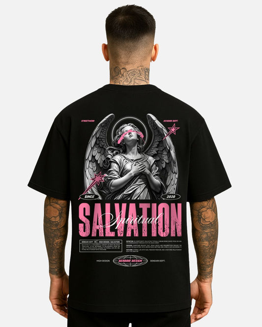 Camiseta Oversize Premium 200Gr Angel Pink