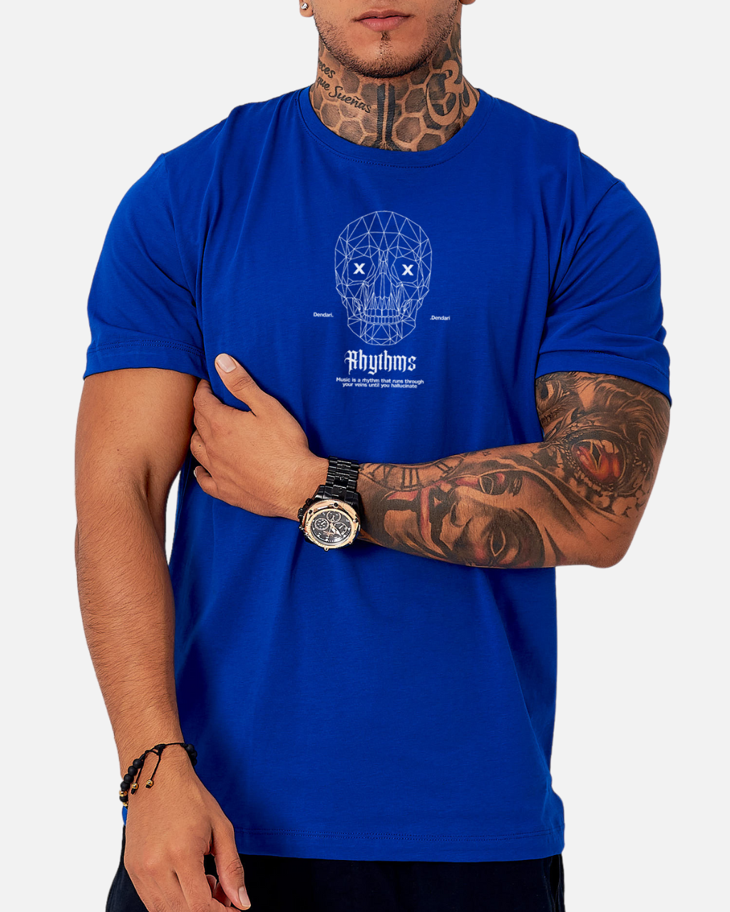 Camiseta Skull Blue