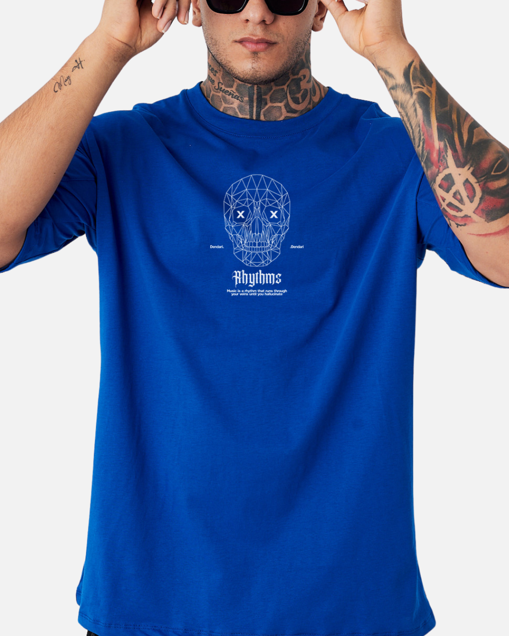 Camiseta Oversize 155Gr Rithms Blue