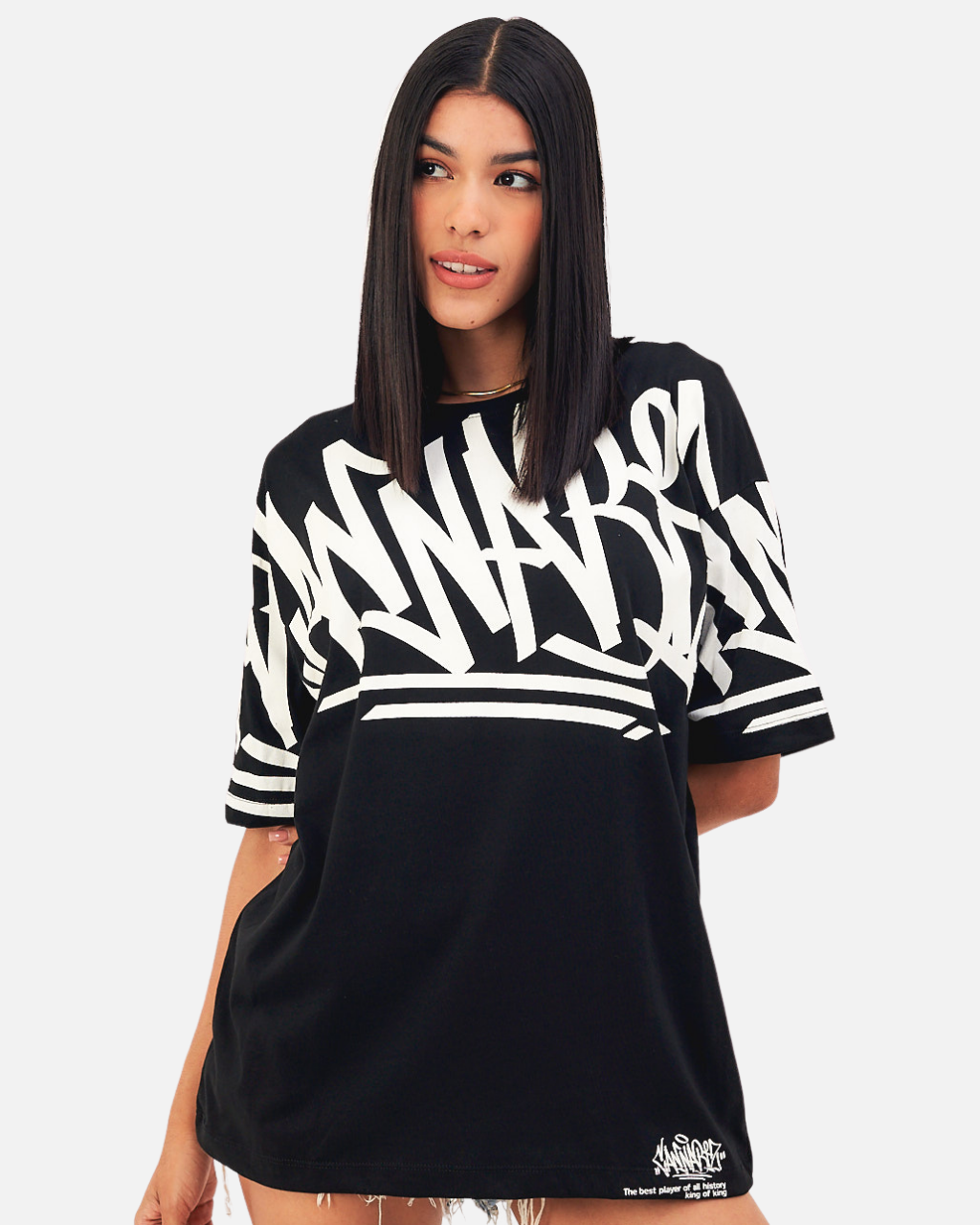 Camiseta Oversize Bizz Black 250Gr