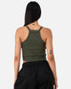 Blusa Rib Verde Militar