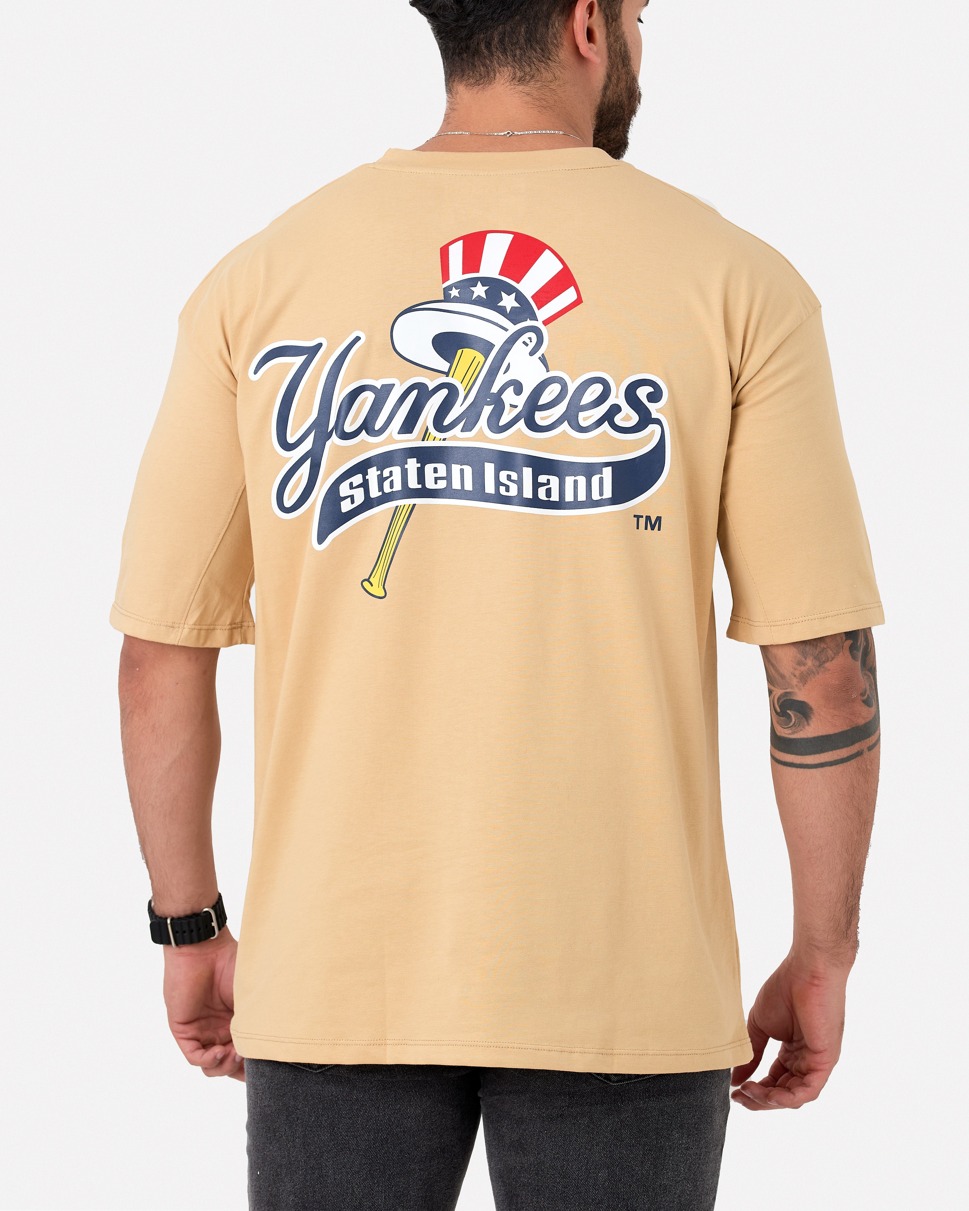 Camiseta Oversize 200Gr Yankees Hat