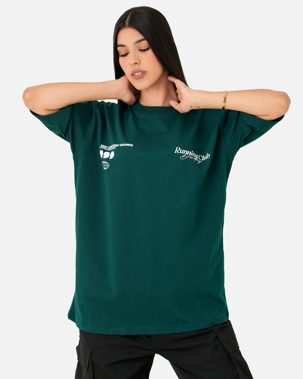 Camiseta Oversize 200Gr Running Club