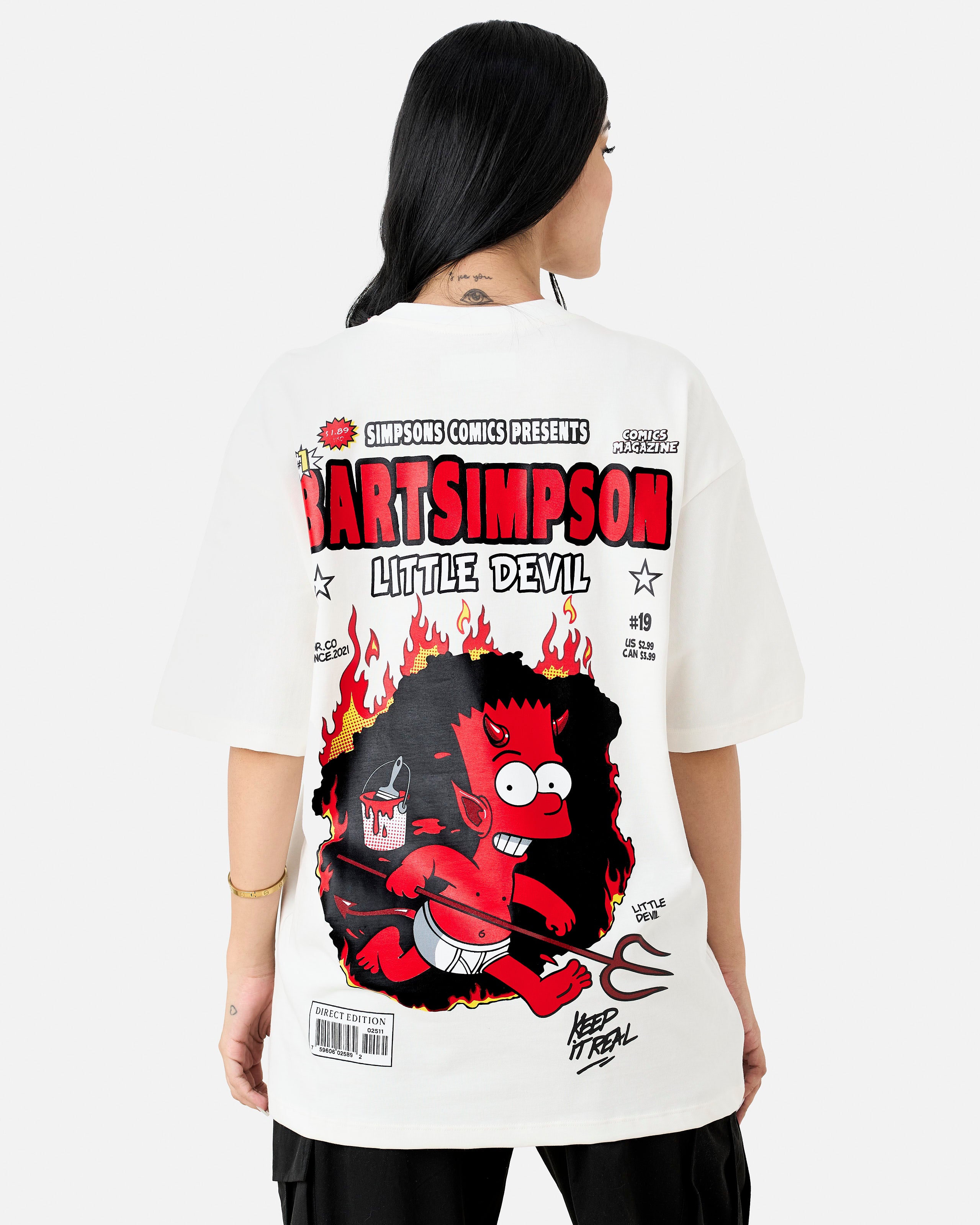 Camiseta Oversize Premium 250Gr Evil Boy