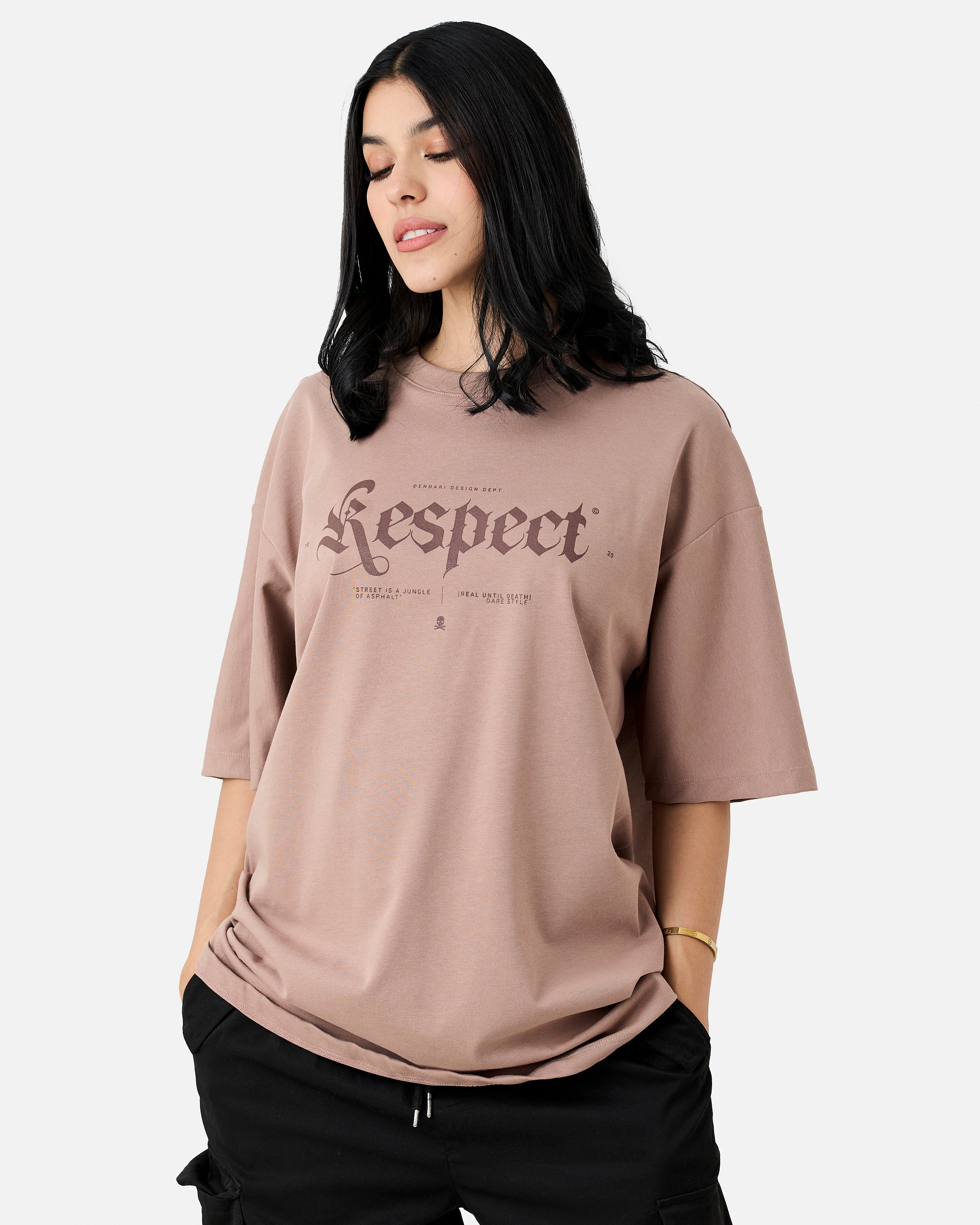 Camiseta Oversize Premium 250Gr Respect