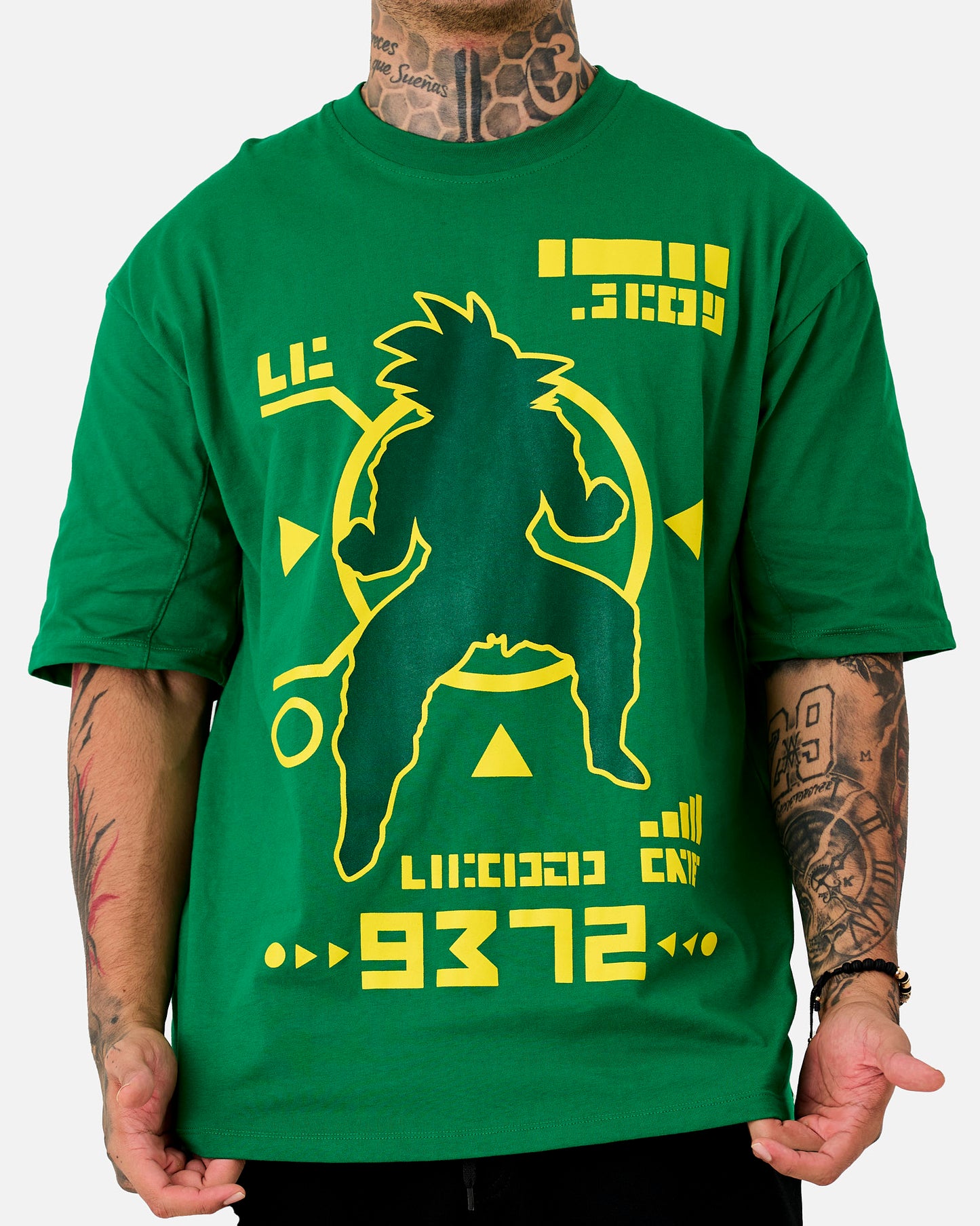 Camiseta Oversize 200Gr Green Vision