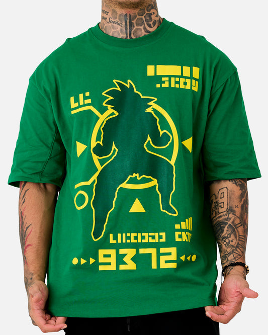 Camiseta Oversize 200Gr Green Vision
