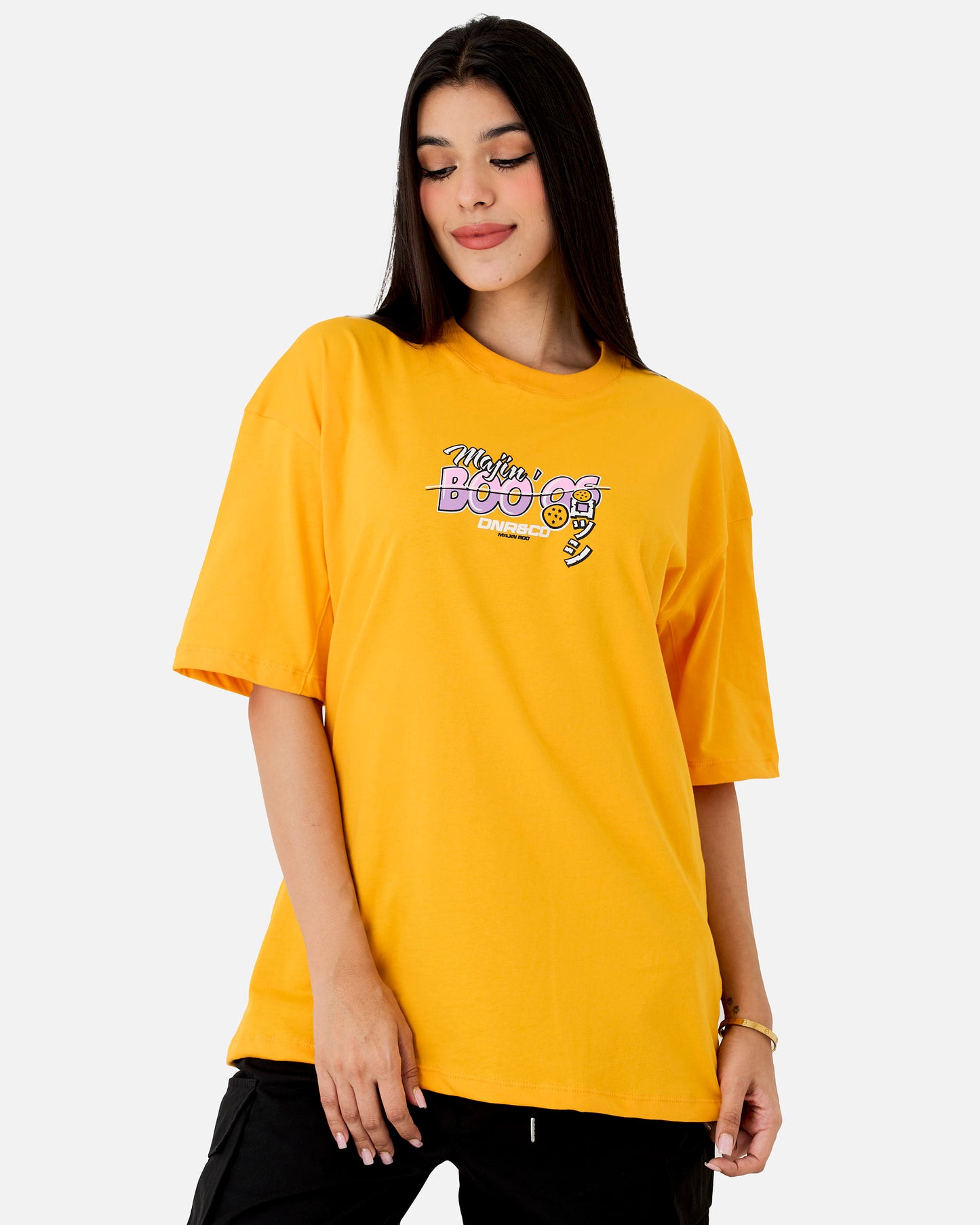 Camiseta Oversize Premium 230Gr Buu yellow