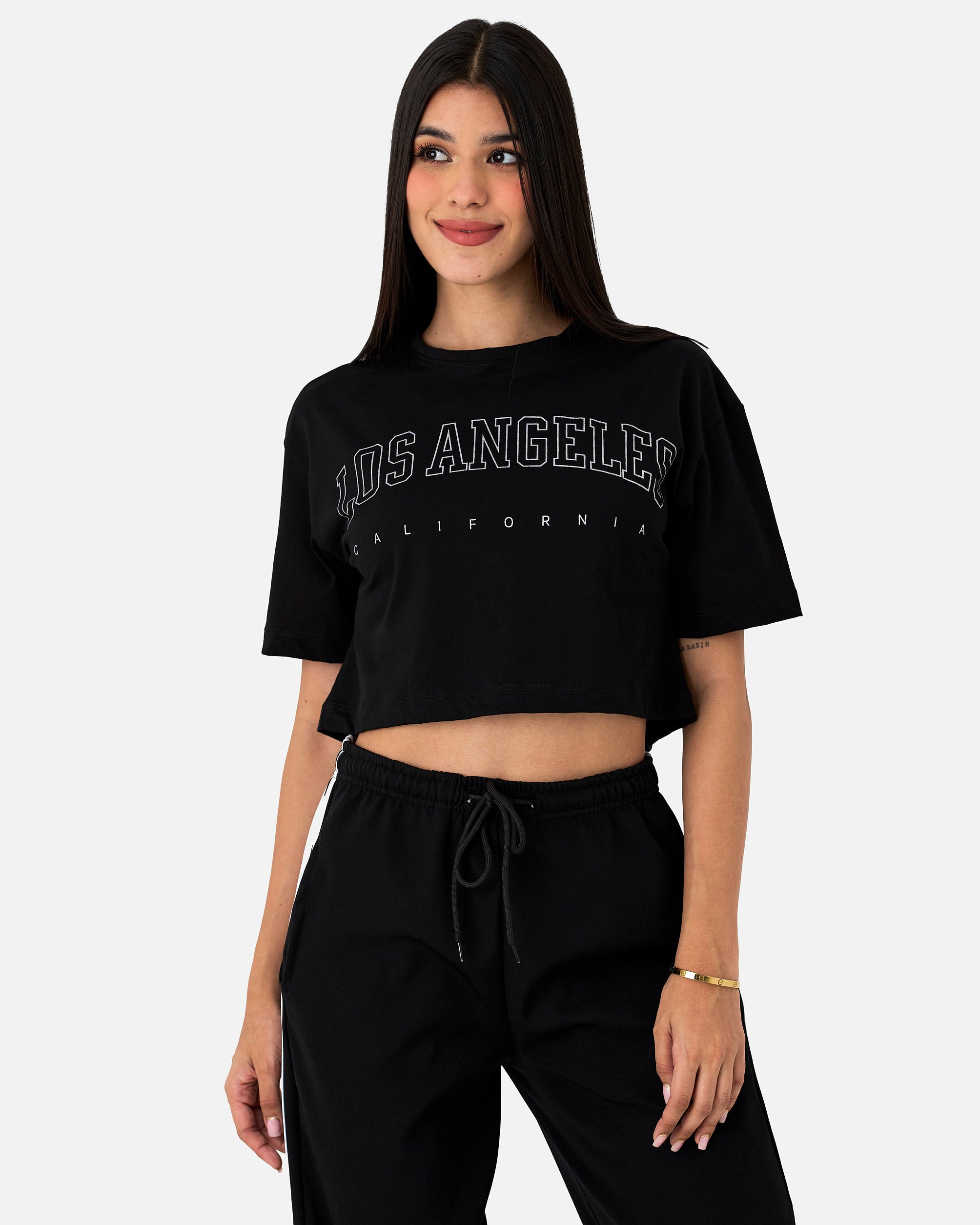 Croptop L.A Silver