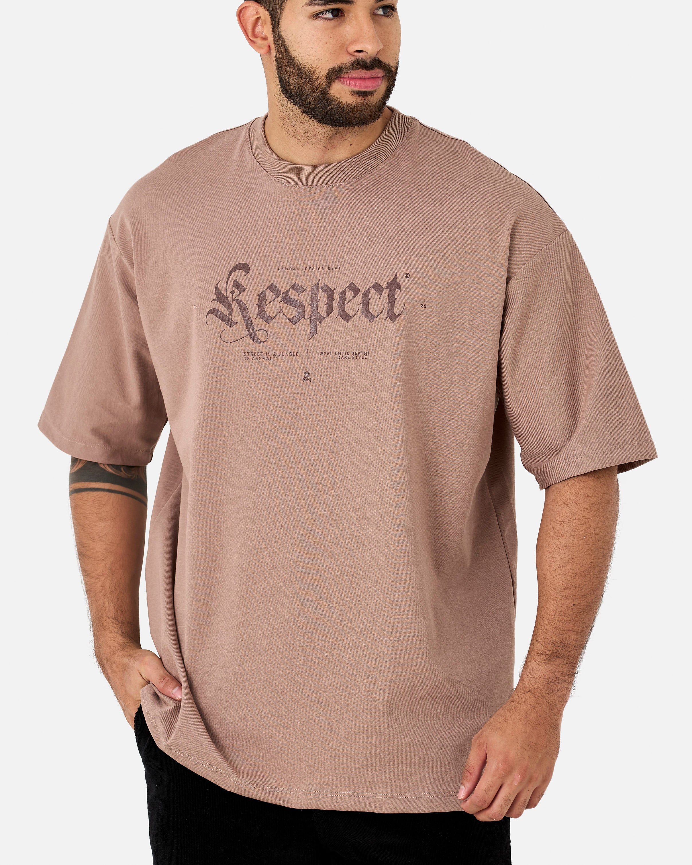 Camiseta Oversize Premium 250Gr Respect