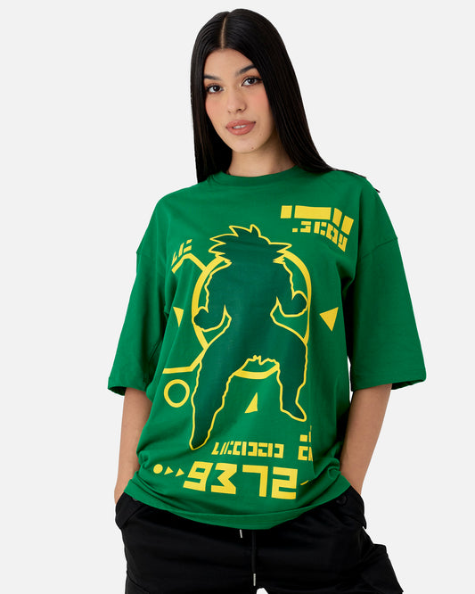 Camiseta Oversize 200Gr Green Vision